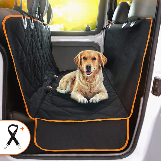 Doggie World Funda de asiento de automóvil para perros para