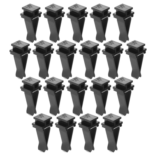 X AUTOHAUX Juego de 20 clips de ventilación de aire de coche