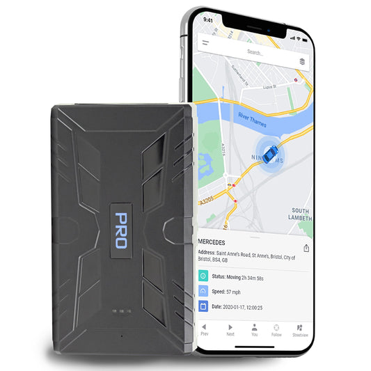 104 PRO - Rastreador magnético de vehículos con GPS 4G, loca