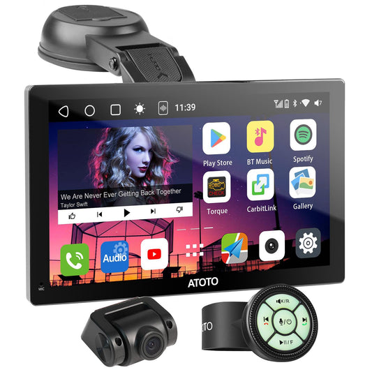 [Android y 4G + 32G] ATOTO P9 Carplay estéreo portátil para