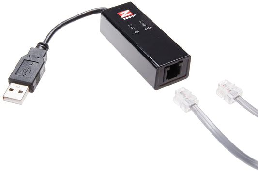 Zoom Módem USB Modelo 3095 - 56K V.92 Datos + Fax
