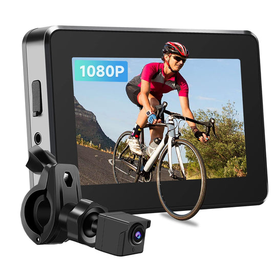 Cámara de bicicleta Batería recargable Rotación de 360 ° - V