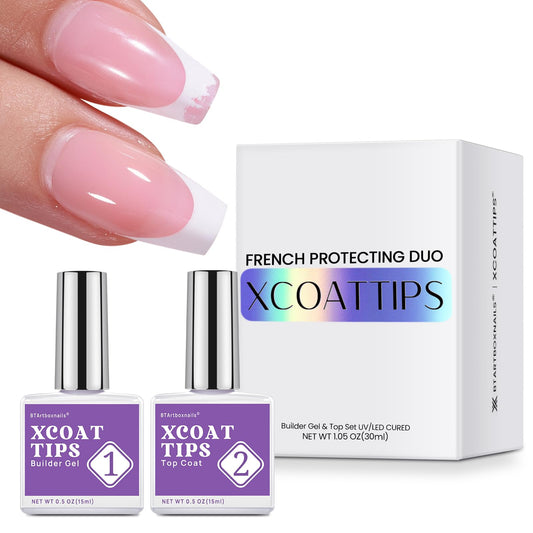 btartboxnails - Set de gel constructor y capa superior Frenc