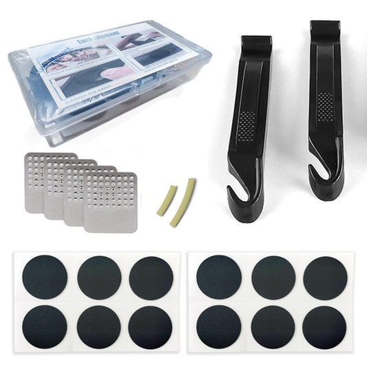 Kit de reparación de neumáticos de bicicleta, 12 kits de par