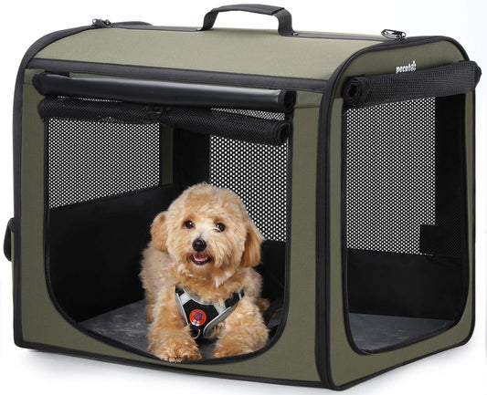 Transportador de coche para perros ligero, transportador de