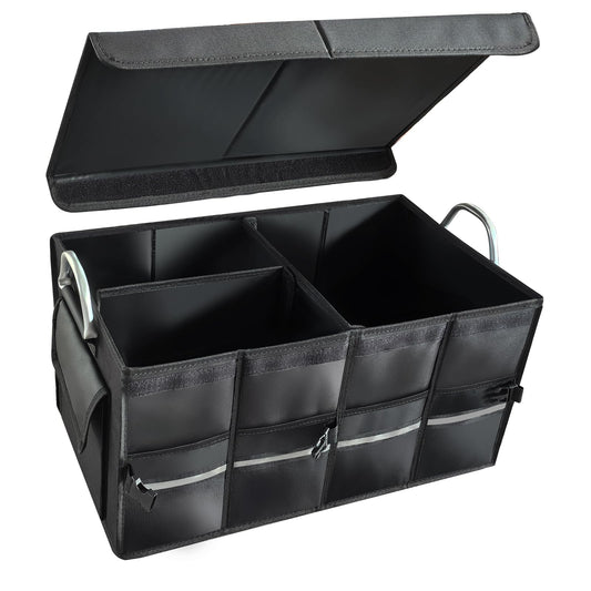 Organizador plegable para maletero de automóvil, organizador