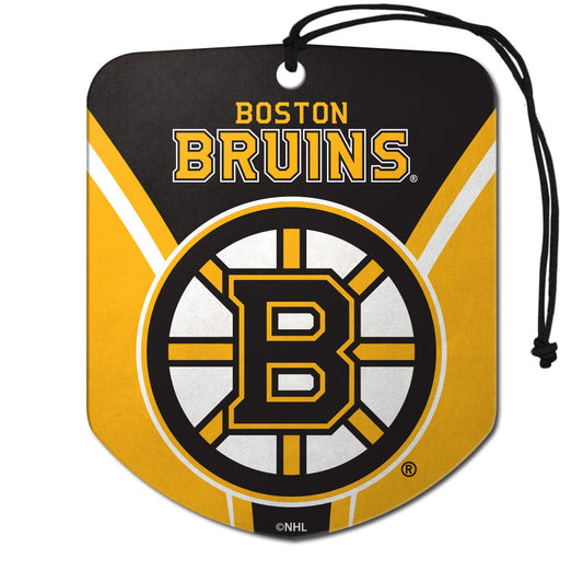 FANMATS NHL - Ambientador Boston Bruins, paquete de 2 unidad