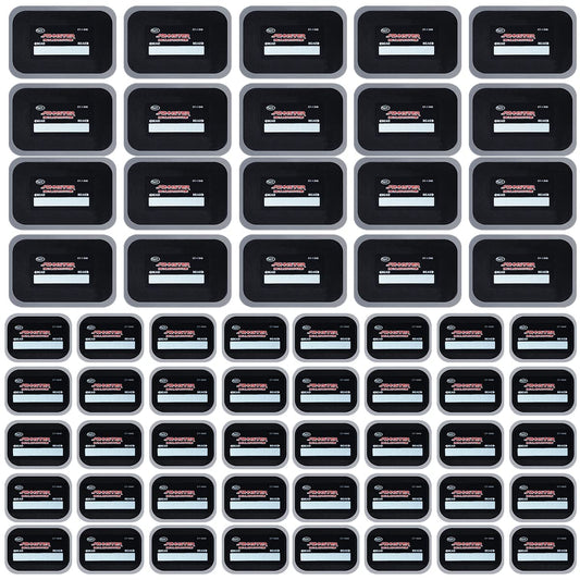 60 parches para neumáticos, 2.6 x 3.2 pulgadas, 3.4 x 4.8 pu