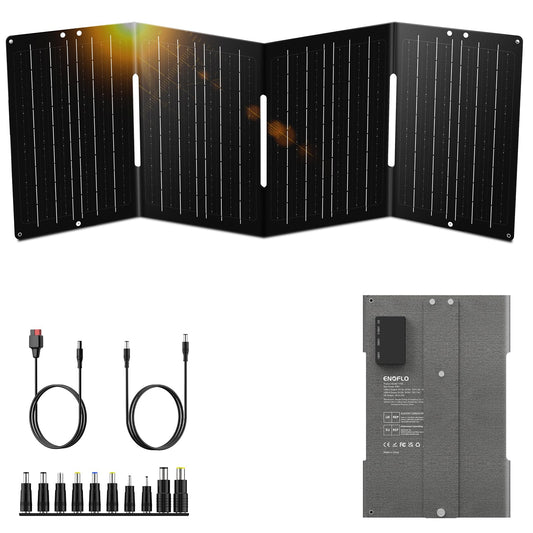 Cargador de panel solar de 60 W, batería solar, panel solar