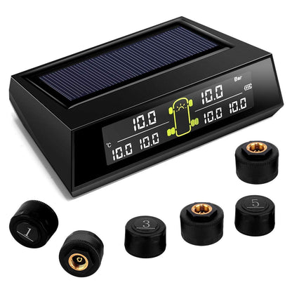 Sistema de monitoreo de presión de neumáticos TPMS para RV,