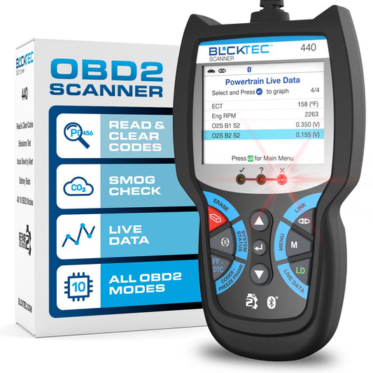 BLCKTEC 440 Bluetooth OBD2 escáner herramienta de diagnóstic