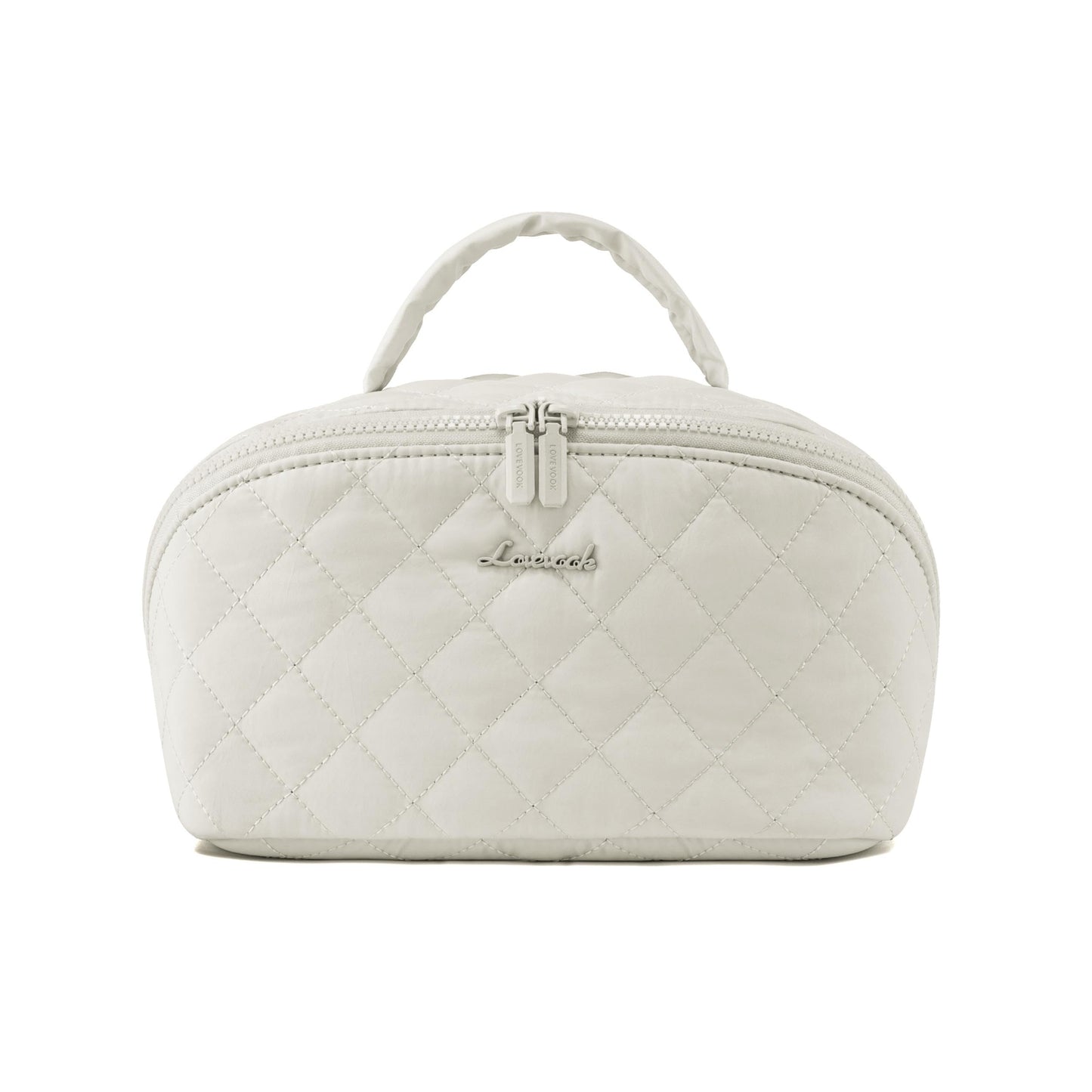 LOVEVOOK Bolsa de maquillaje de viaje de gran capacidad, 2 p