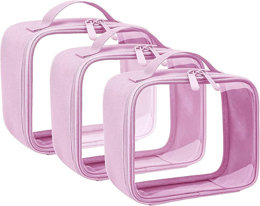 ANRUI Neceser aprobado por la TSA, bolsa de viaje transparen