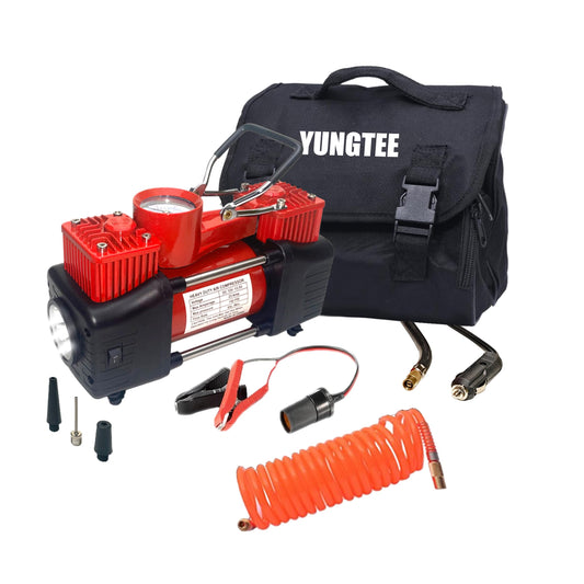 YUNGTEE Inflador de neumáticos, bomba de inflado de accionam