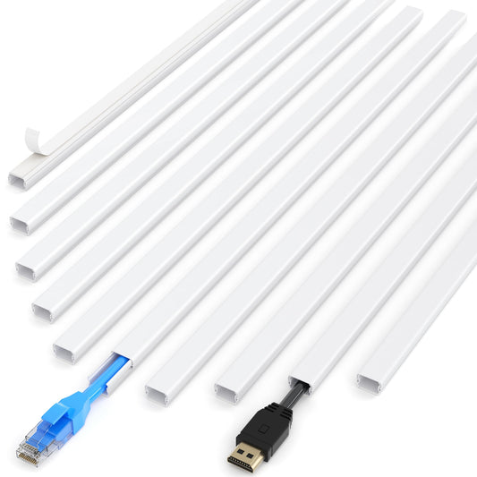 ZhiYo Mini cable oculto – Cubierta de cable autoadhesiva de