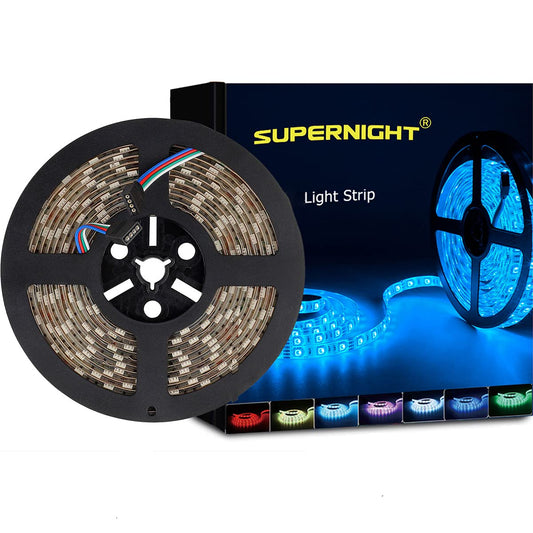 SUPERNIGHT (TM) 16.4ft (5M) 5050 300LEDs/pc RGB multicolor i