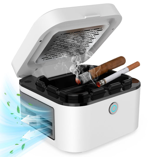 Purificador de aire 2 en 1, cenicero multifuncional sin humo