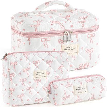 Bolsa de maquillaje acolchada de algodón, Arco B, Literatura