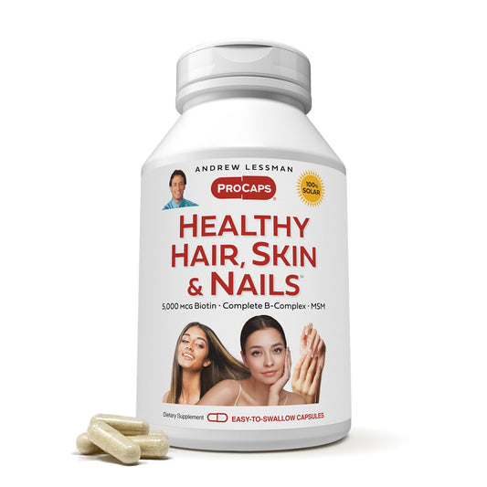 Andrew Lessman Cabello saludable, piel y uñas, 360 cápsulas