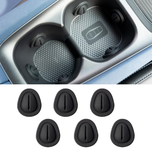 6 soportes limitadores para portavasos de automóvil, estabil