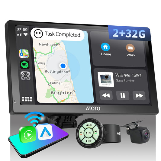 2G+32G Android portátil inalámbrico CarPlay coche estéreo co