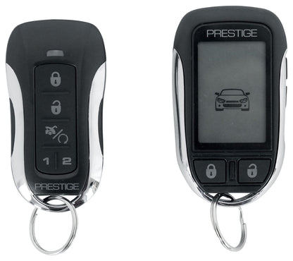 Prestige APS997Z LCD bidireccional que confirma el inicio re