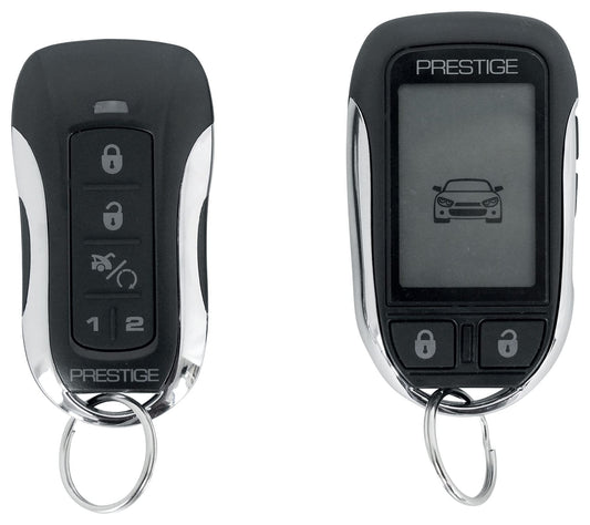Prestige APS997Z LCD bidireccional que confirma el inicio re