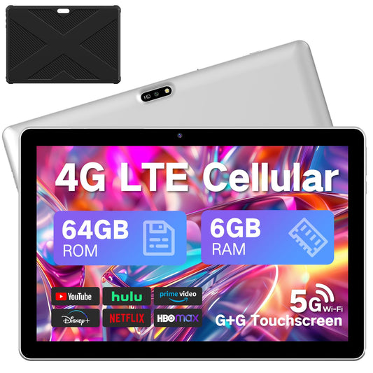 Tableta Android de 10.1 pulgadas, tabletas celulares 2025 co