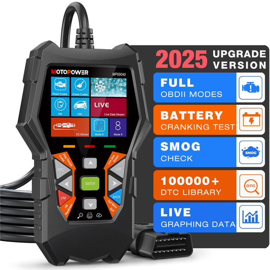 MOTOPOWER MP69040 - Herramienta de escaneo de diagnóstico pa