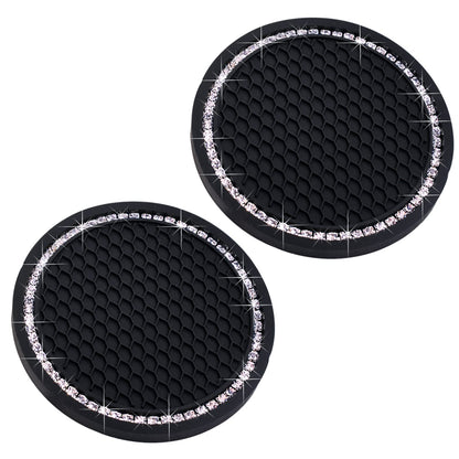 Portavasos para automóvil, portavasos con brillantes accesor