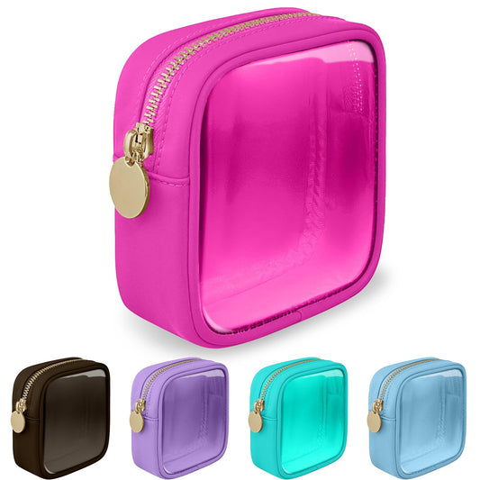izuzta Mini bolso de maquillaje de nylon pequeño bolso lindo