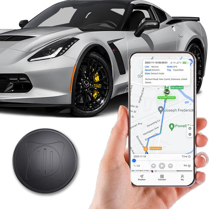 Mini rastreador GPS para vehículos, mini localizador magnéti