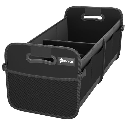 Sposuit Organizador de maletero de 70 litros y 11 bolsillos,