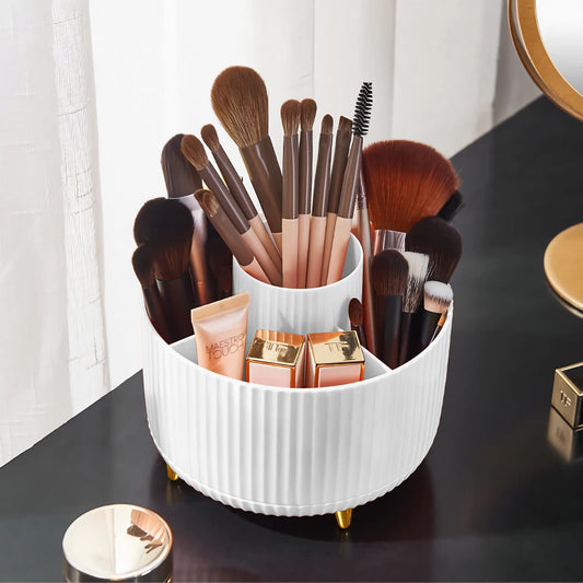 Organizador de brochas de maquillaje, organizador de brochas