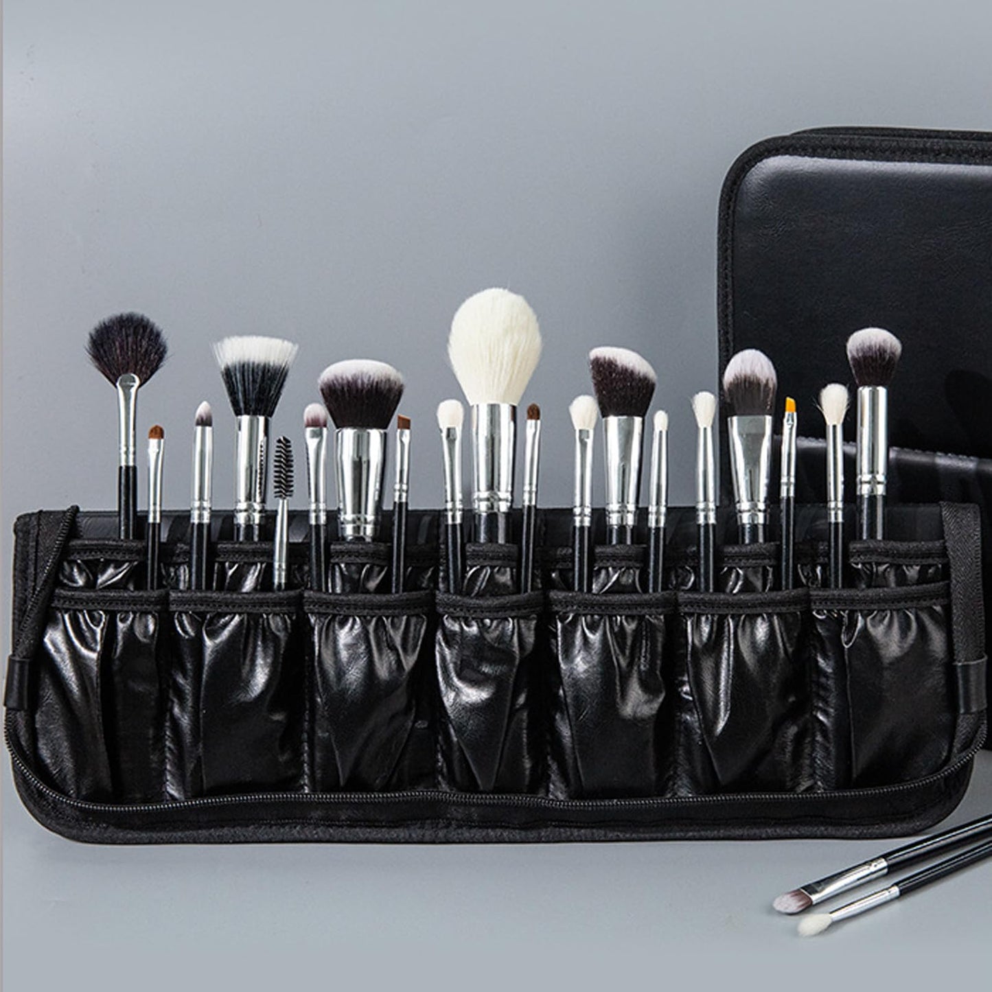 COSHINE Bolsa organizadora de brochas de maquillaje profesio