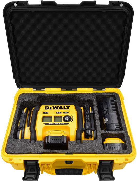 Funda de compresor de aire para inflador de neumáticos DEWAL