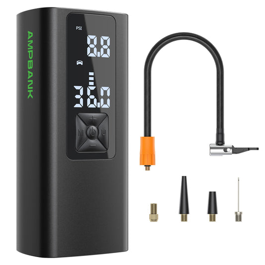 AT003 Tire Inflator Portable Air Compressor, Auto Air Pump f