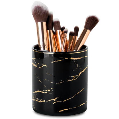 Soporte para brochas de maquillaje de colores de gran capaci