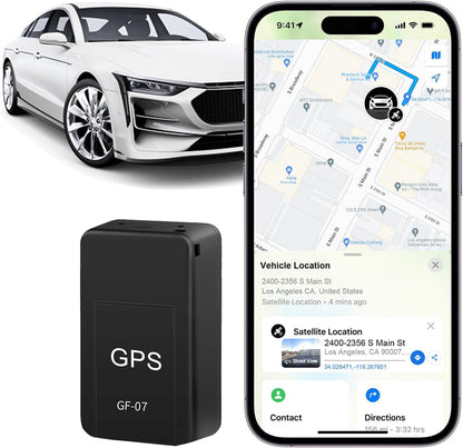 Rastreador GPS para vehículos, mini dispositivo de seguimien