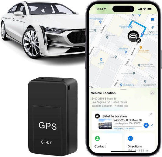 Rastreador GPS para vehículos, mini dispositivo de seguimien