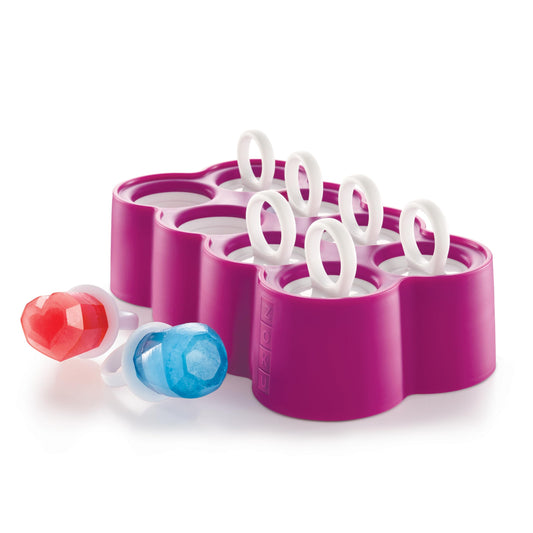 ZOKU Moldes para anillos – 8 moldes de silicona para paletas
