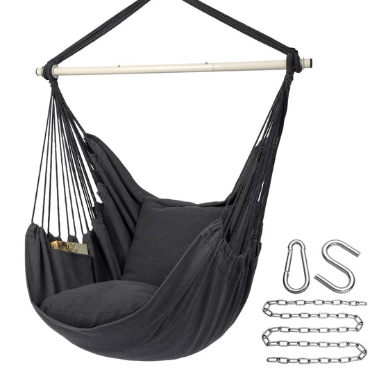 Y- STOP. Silla hamaca colgante, columpio colgante con cuerda