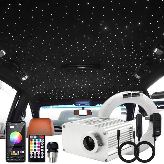 Starlight - Kit de luces de fibra óptica, 10 W, 550 piezas,