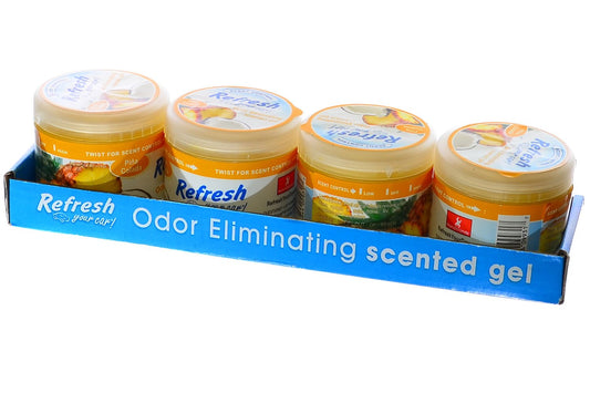 Refresh Ambientador perfumado para auto, hogar y oficina, 4.