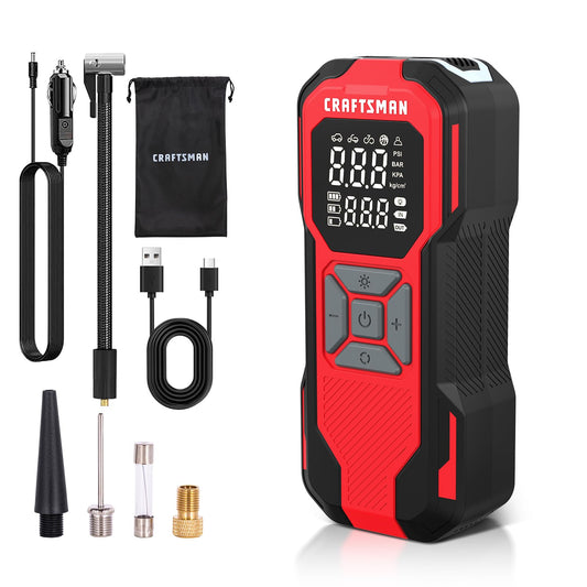 CRAFTSMAN Compresor de aire portátil para inflador de neumát