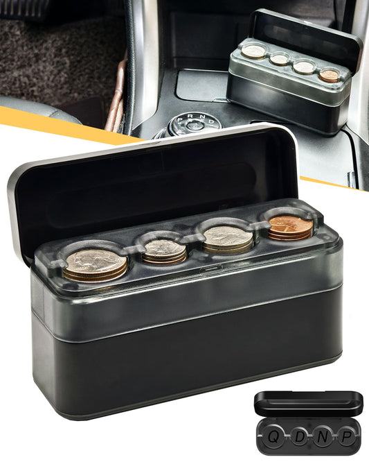 Soporte para monedas para organizador de cambios de automóvi