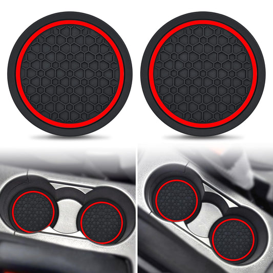 Auprite Posavasos para automóvil, paquete de 2 posavasos uni