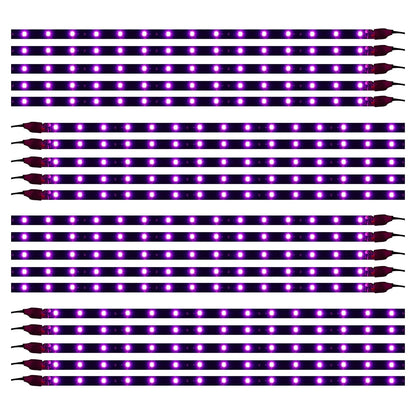 Paquete de 20 tiras de 15 luces LED de 12 V para coche XT Au