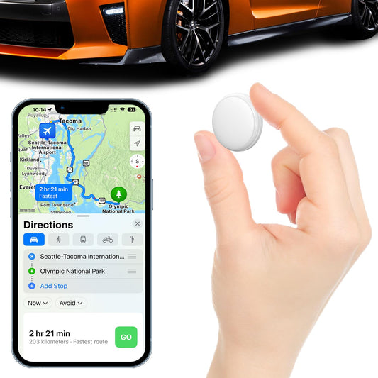 Nuevo modelo 2025 de rastreador GPS para vehículos, mini coc