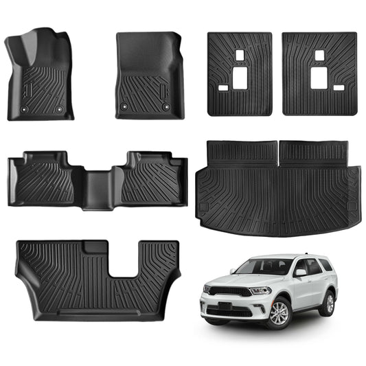 Juego de alfombrillas y forro de carga para Dodge Durango 20